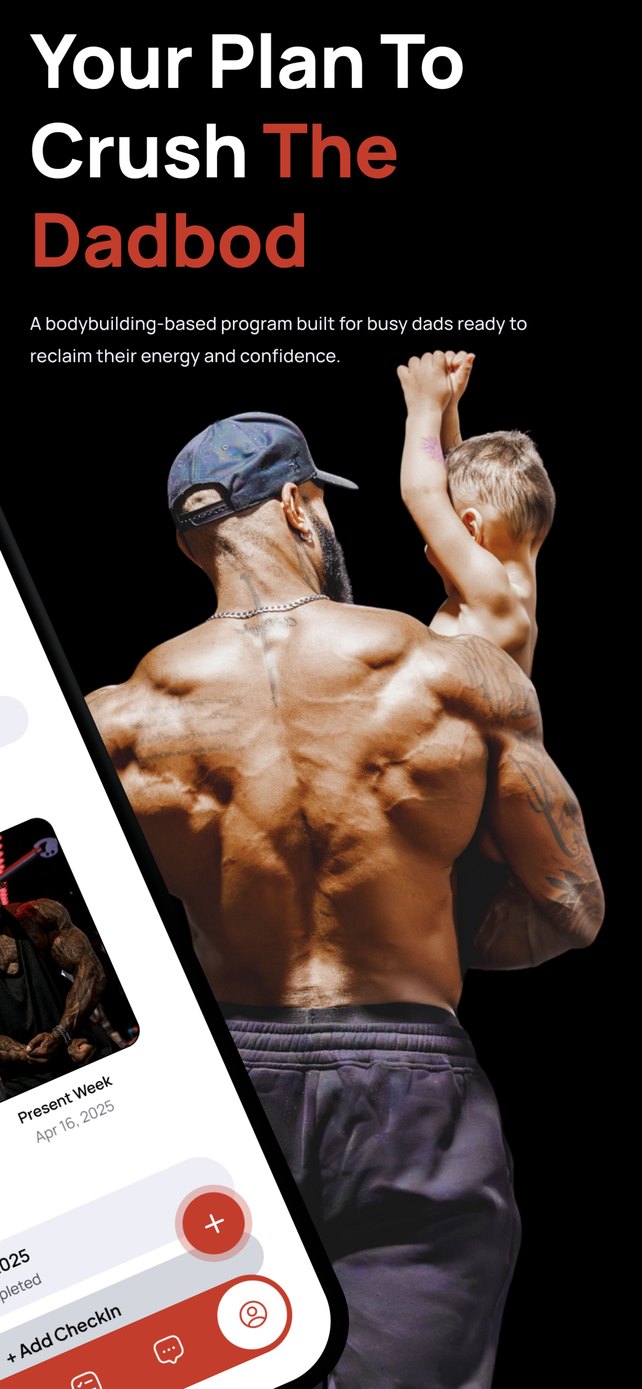 Death to DadBod app screen 2