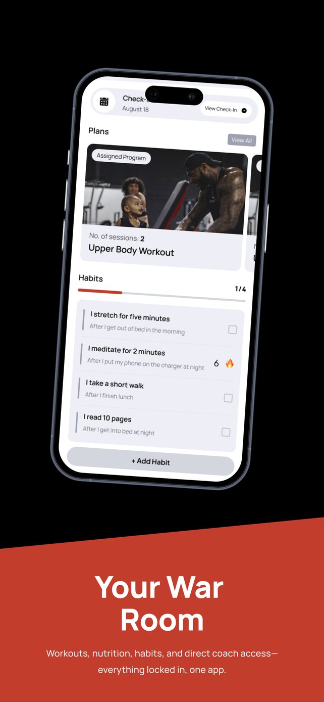Death to DadBod app screen 3